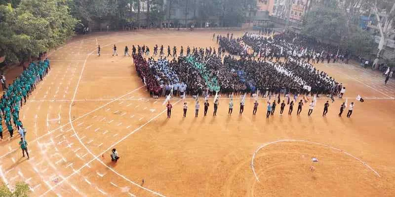 200mts Athletic Track